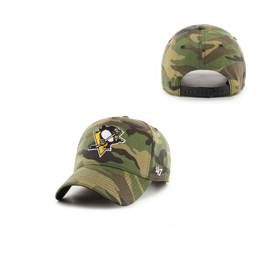 47 BRAND MVP DT CAMO GROVE SB NHL PITTSBURGH PENGUINS ŠILTOVKA